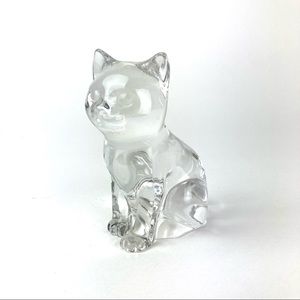 Princess House Crystal Cat